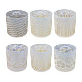 Maxbell Pastoral Style Pendant Lamp Shade Chandelier Cover Metal Cage Lampshade Flowery