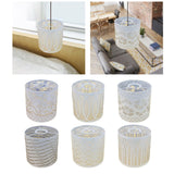 Maxbell Pastoral Style Pendant Lamp Shade Chandelier Cover Metal Cage Lampshade Flowery