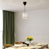 Maxbell Pastoral Style Pendant Lamp Shade Chandelier Cover Metal Cage Lampshade Flowery