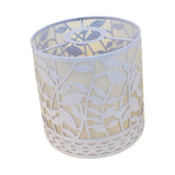 Maxbell Pastoral Style Pendant Lamp Shade Chandelier Cover Metal Cage Lampshade Flowery