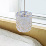 Maxbell Pastoral Style Pendant Lamp Shade Chandelier Cover Metal Cage Lampshade Flowery