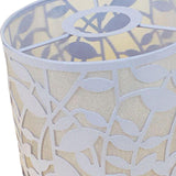Maxbell Pastoral Style Pendant Lamp Shade Chandelier Cover Metal Cage Lampshade Flowery