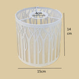 Maxbell Pastoral Style Pendant Lamp Shade Chandelier Cover Metal Cage Lampshade Grove