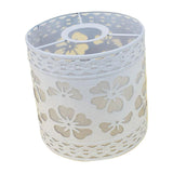 Maxbell Pastoral Style Pendant Lamp Shade Chandelier Cover Metal Cage Lampshade Petal