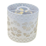 Maxbell Pastoral Style Pendant Lamp Shade Chandelier Cover Metal Cage Lampshade Petal