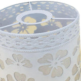 Maxbell Pastoral Style Pendant Lamp Shade Chandelier Cover Metal Cage Lampshade Petal
