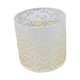 Maxbell Pastoral Style Pendant Lamp Shade Chandelier Cover Metal Cage Lampshade Diamond