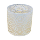Maxbell Pastoral Style Pendant Lamp Shade Chandelier Cover Metal Cage Lampshade Diamond