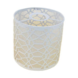 Maxbell Pastoral Style Pendant Lamp Shade Chandelier Cover Metal Cage Lampshade Diamond
