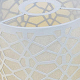 Maxbell Pastoral Style Pendant Lamp Shade Chandelier Cover Metal Cage Lampshade Diamond