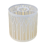 Maxbell Pastoral Style Pendant Lamp Shade Chandelier Cover Metal Cage Lampshade Oval