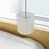 Maxbell Pastoral Style Pendant Lamp Shade Chandelier Cover Metal Cage Lampshade Oval