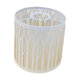 Maxbell Pastoral Style Pendant Lamp Shade Chandelier Cover Metal Cage Lampshade Oval