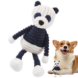 Maxbell Panda Doll Bite Resistant Puppy Toys for Teething Dog Chewing Toy for Cats