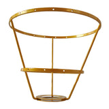 Maxbell Lamp Shade Frame Ring DIY Tabletop Light Stand Holder for Light Cover Anniversary Aureate 18cm
