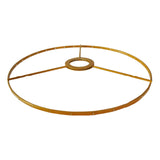 Maxbell Lamp Shade Frame Ring DIY Tabletop Light Stand Holder for Light Cover Anniversary Aureate 38cm