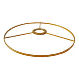 Maxbell Lamp Shade Frame Ring DIY Tabletop Light Stand Holder for Light Cover Anniversary Aureate 38cm