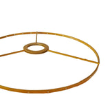 Maxbell Lamp Shade Frame Ring DIY Tabletop Light Stand Holder for Light Cover Anniversary Aureate 38cm