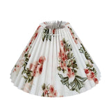 Maxbell 25cm Pleated Lampshade Cloth Replacement for Dining Room Cafe Ornaments Multi