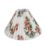 Maxbell 25cm Pleated Lampshade Cloth Replacement for Dining Room Cafe Ornaments Multi