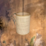 Maxbell Classic Rattan Lamp Shade Pendant Light Cover for Home Living Room Bedroom Style A
