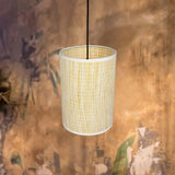 Maxbell Classic Rattan Lamp Shade Pendant Light Cover for Home Living Room Bedroom Style C