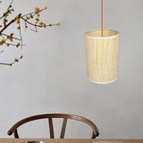Maxbell Classic Rattan Lamp Shade Pendant Light Cover for Home Living Room Bedroom Style C