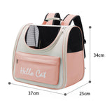 Maxbell Cute Travel Large Ventilate Animal Cage Rabbit Walking Camping Small Pet Pink