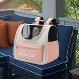 Maxbell Cute Travel Large Ventilate Animal Cage Rabbit Walking Camping Small Pet Pink