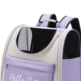 Maxbell Cute Travel Large Ventilate Animal Cage Rabbit Walking Camping Small Pet Violet