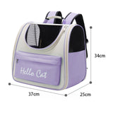 Maxbell Cute Travel Large Ventilate Animal Cage Rabbit Walking Camping Small Pet Violet