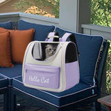 Maxbell Cute Travel Large Ventilate Animal Cage Rabbit Walking Camping Small Pet Violet