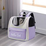 Maxbell Cute Travel Large Ventilate Animal Cage Rabbit Walking Camping Small Pet Violet