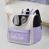 Maxbell Cute Travel Large Ventilate Animal Cage Rabbit Walking Camping Small Pet Violet