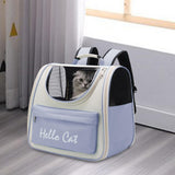 Maxbell Cute Travel Large Ventilate Animal Cage Rabbit Walking Camping Small Pet Blue