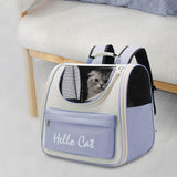 Maxbell Cute Travel Large Ventilate Animal Cage Rabbit Walking Camping Small Pet Blue
