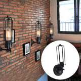 Maxbell Industrial Metal Wall Sconce E27 Base Wall Light Fixture for Porch Hallway