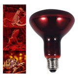 Maxbell Red Reptile Light Bulb Warmer Hedgehogs Pet Turtle Bearded Dragon Daylight