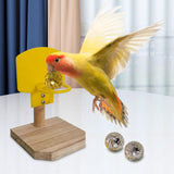 Maxbell Funny Bird Training Basketball Toys Parrot Intelligence Toy Trick Prop