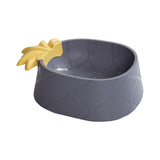 Maxbell Cat Bowl Storage Container Durable for Pets Supplies Kitty Small Medium Dogs Gray