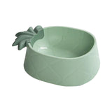 Maxbell Cat Bowl Storage Container Durable for Pets Supplies Kitty Small Medium Dogs Green