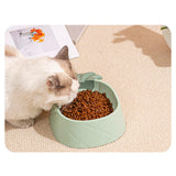 Maxbell Cat Bowl Storage Container Durable for Pets Supplies Kitty Small Medium Dogs Green