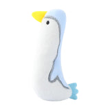 Maxbell Cat Catnip Toy Gift Kitten Interactive Plush Toy Bite Resistant Chewing Toy White Duck 12cm