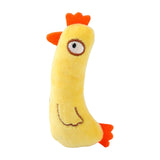 Maxbell Cat Catnip Toy Gift Kitten Interactive Plush Toy Bite Resistant Chewing Toy YellowChicken 12.5cm