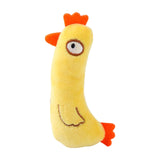 Maxbell Cat Catnip Toy Gift Kitten Interactive Plush Toy Bite Resistant Chewing Toy YellowChicken 12.5cm