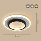 Maxbell LED Ceiling Light Chandelier Energy Saving for Corridor Entryway Decoration Trichromatic Light