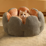 Maxbell Pet Bed Mat Sleeping Pad Blanket Indoor Cats Mattress Pet Supplies Kennel Grey