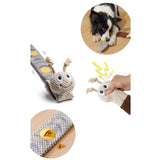 Maxbell Dog Puzzle Toy Increase IQ Feeding Sniff Playing Enrichment Dog Squeaky Toy