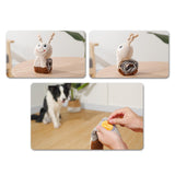 Maxbell Dog Puzzle Toy Increase IQ Feeding Sniff Playing Enrichment Dog Squeaky Toy