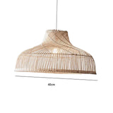 Maxbell Bohemian Pendant Lamp Shade Rattan Woven Lampshade for Restaurant Decor